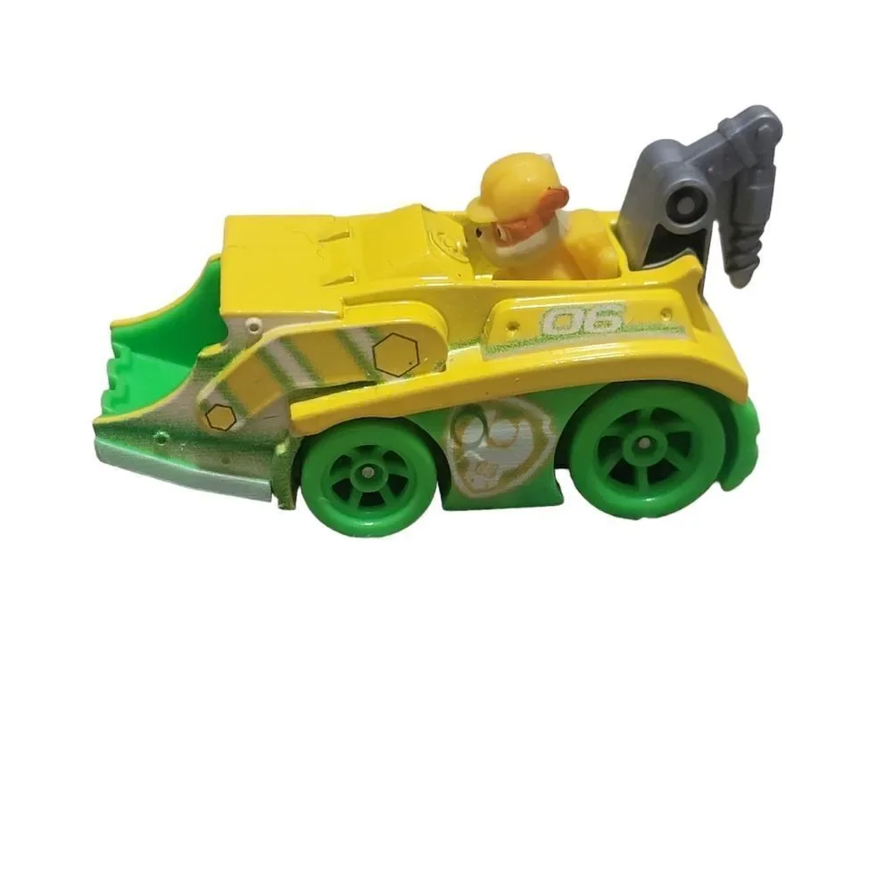 Paw Patrol neon die-cast rescue vehicle set